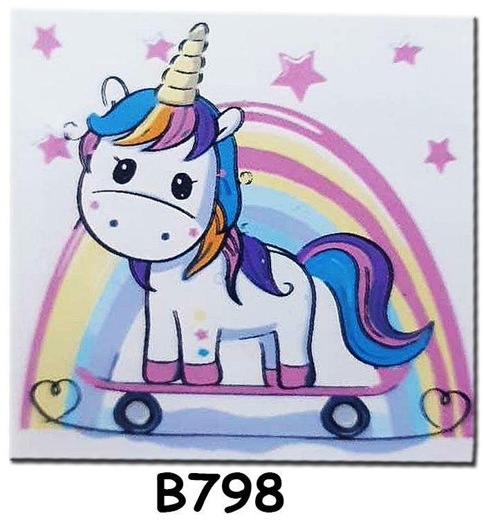 WPSBAGUS PAINTING BY NUMBERS 20X20 PONY CINNAMOROLL UNICORN SUMIKKO