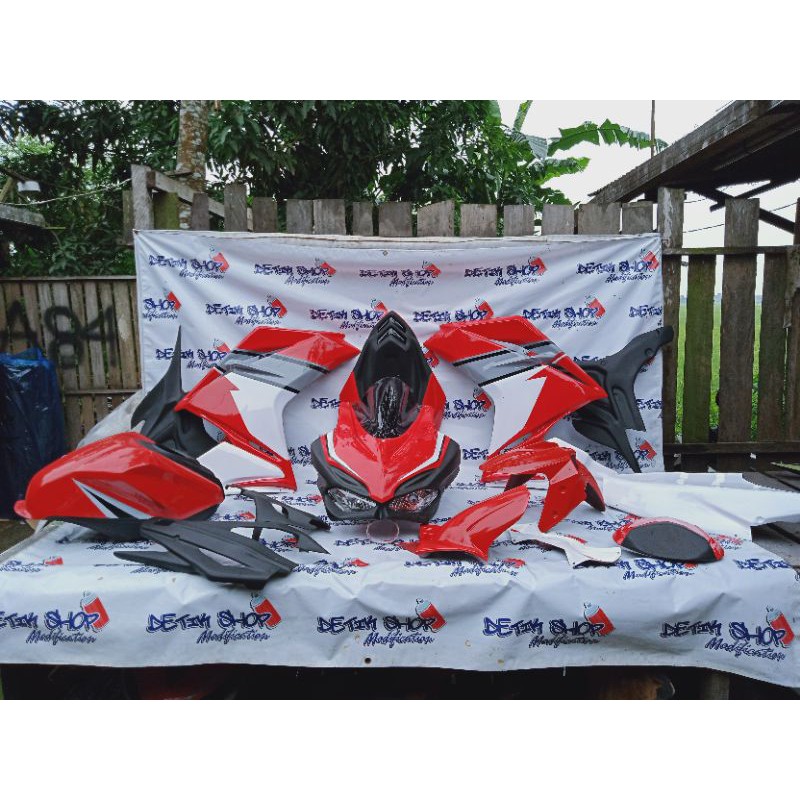 BODY CBRK45N CBR K45G CBR150R FACELIFT FAIRING CBR150R MODIFIKASI