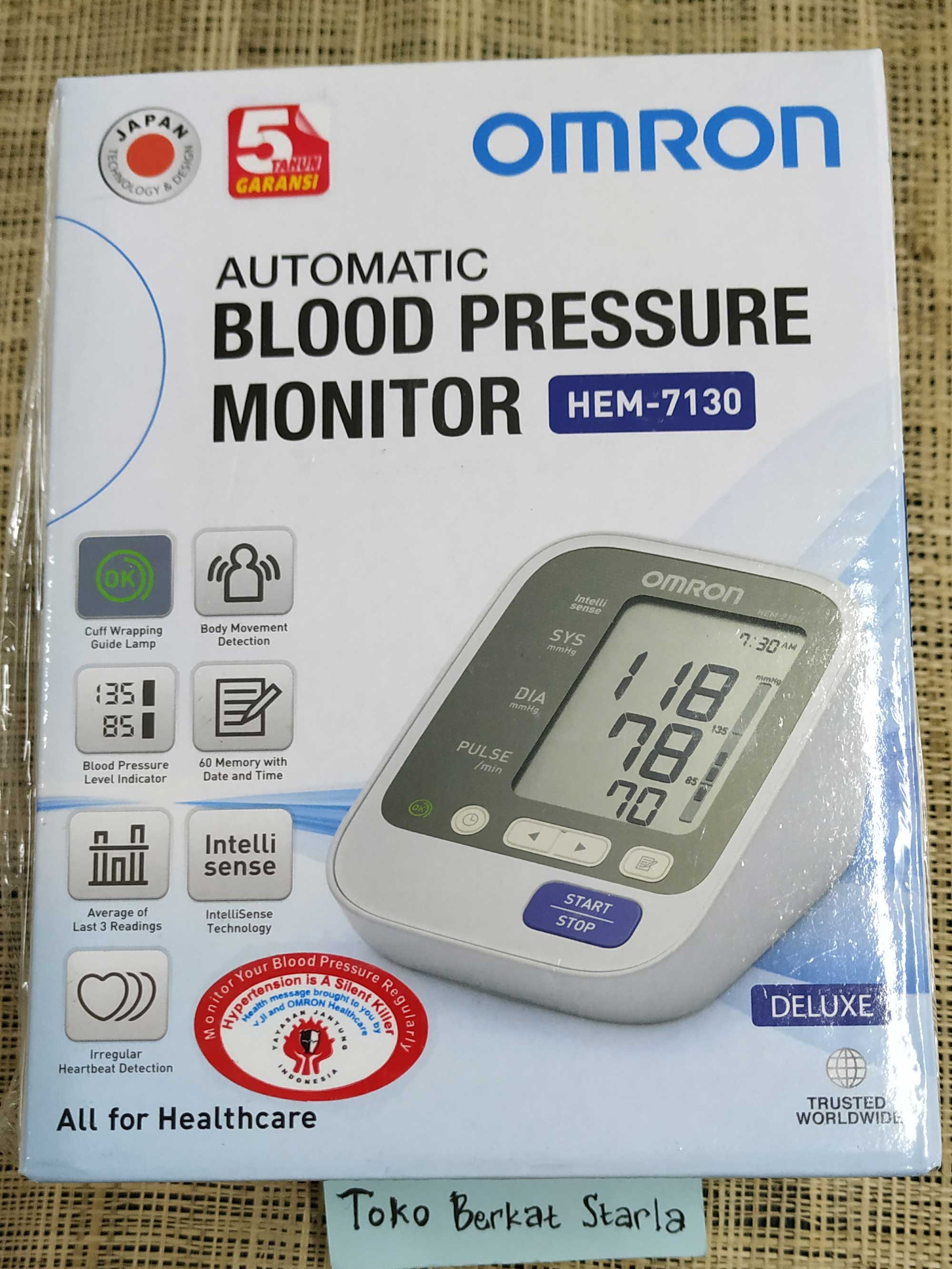 omron average 3 readings