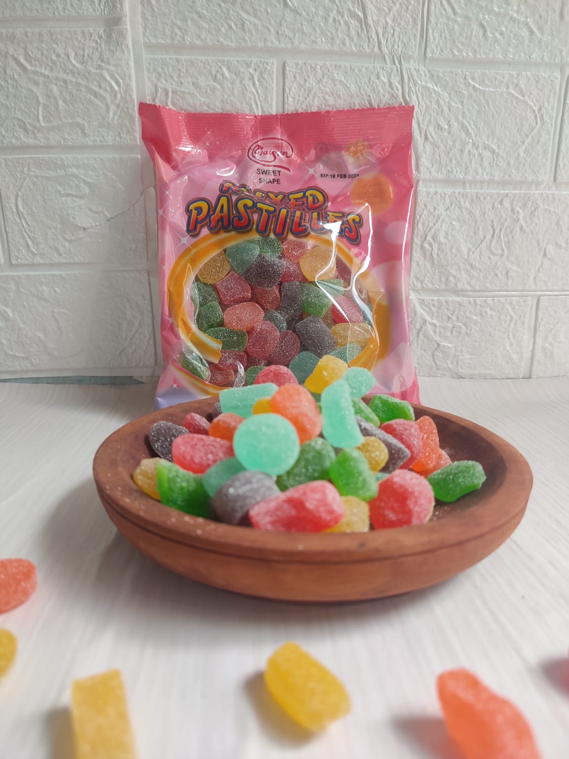 permen jelly waisun mixed pastilles candy / jelly Malaysia 1kg Halal