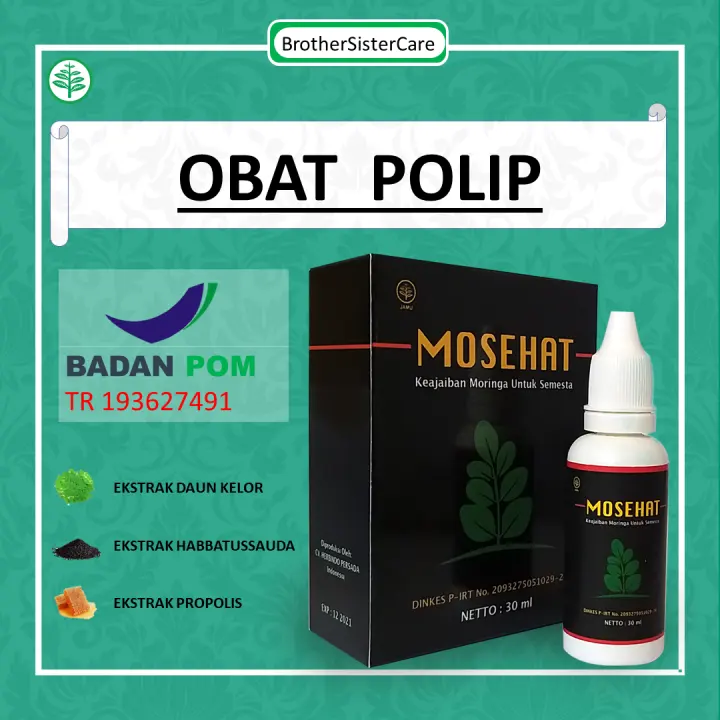 Obat Herbal Polip Hidung Mosehat Ampuh Mengatasi Sinusitis Benjolan Pada Hidung Bagian Dalam Terbukti Dan Berkhasiat Lazada Indonesia