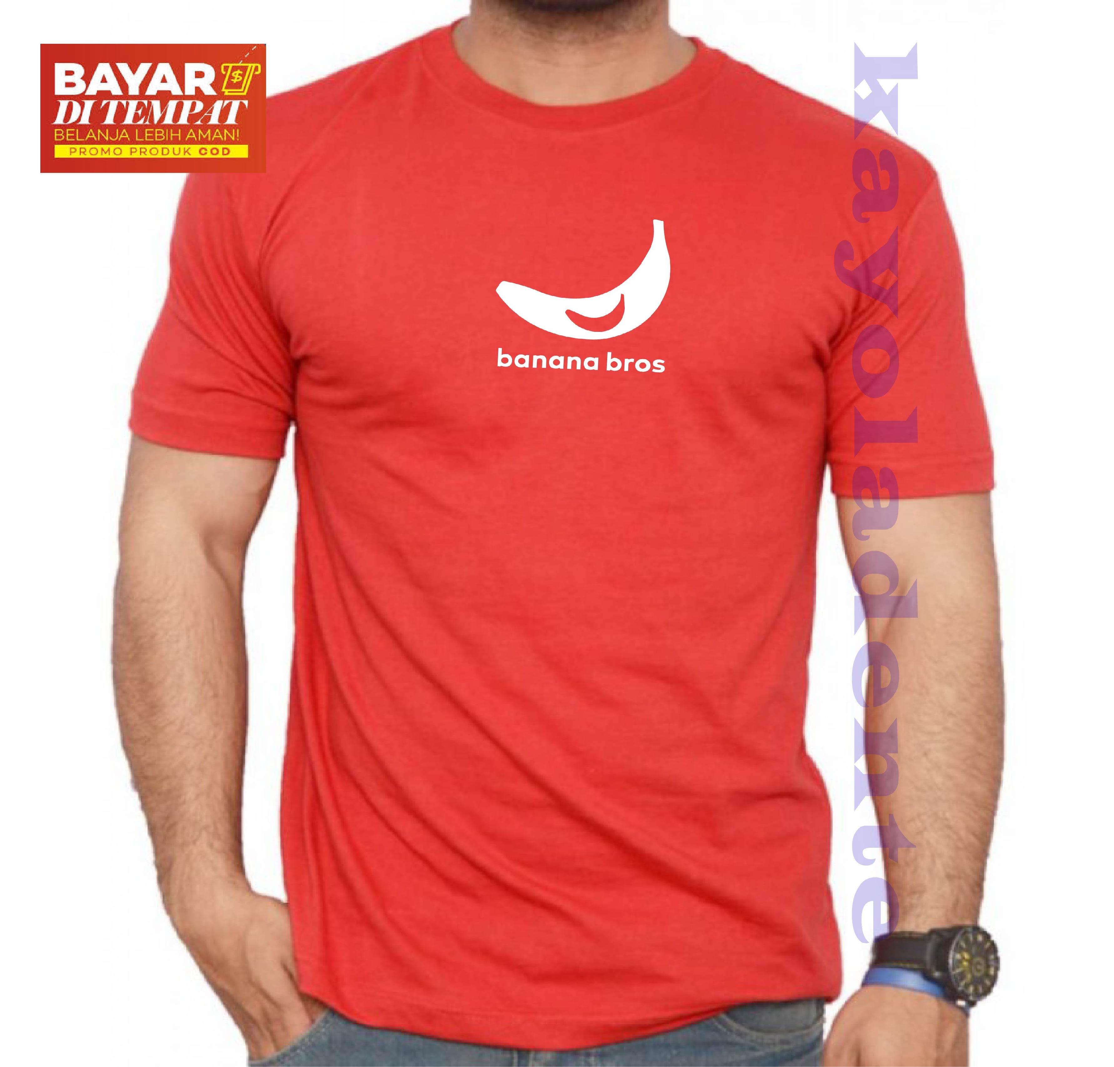 Kayoladente Kaos Pria Distro PISANG Keren Catton Combad Murah Bagus