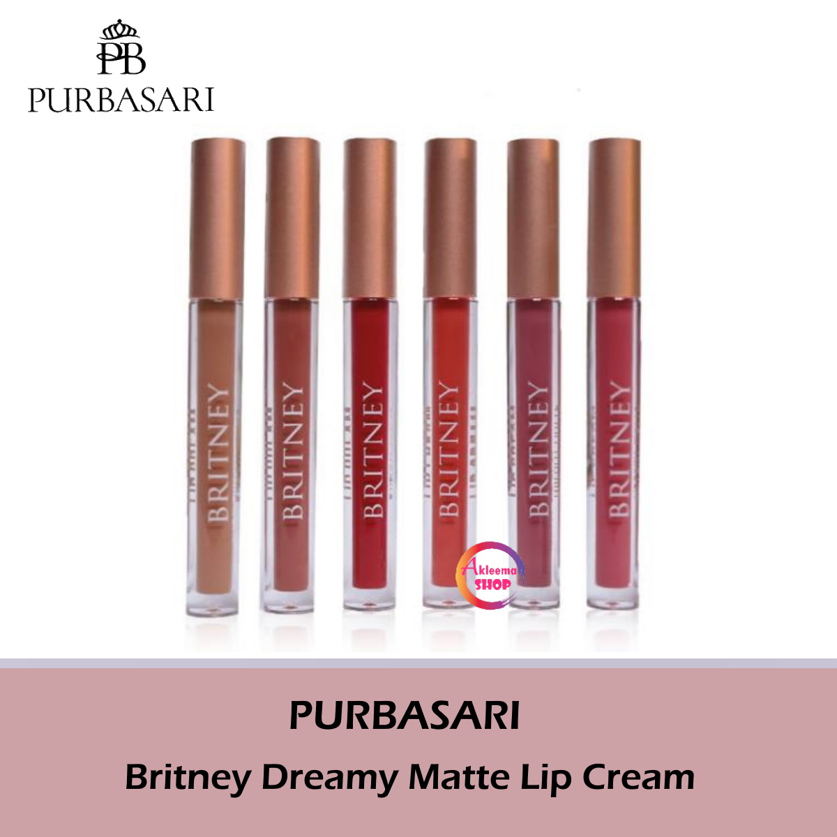 purbasari britney dreamy matte lip cream