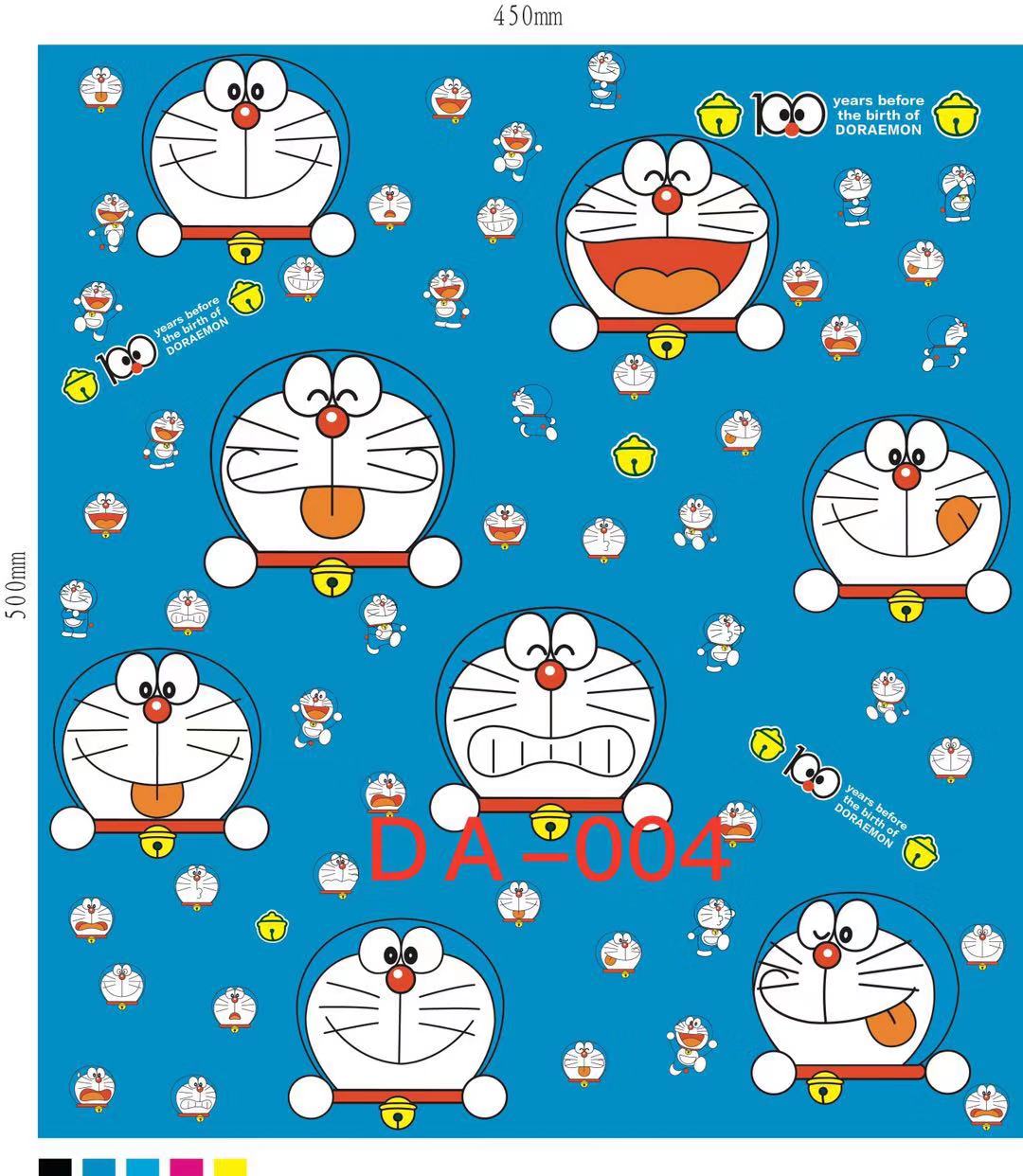 Background Biru Putih Doraemon Allwallpaper