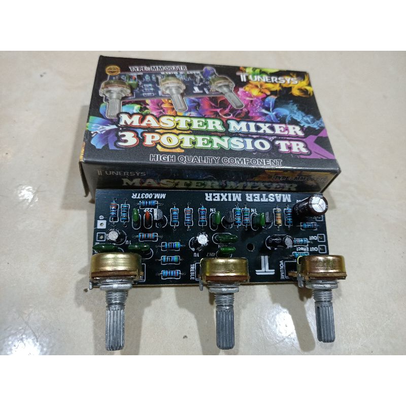 Master Mixer 3 Potensio Transistor Tunersys Lazada Indonesia