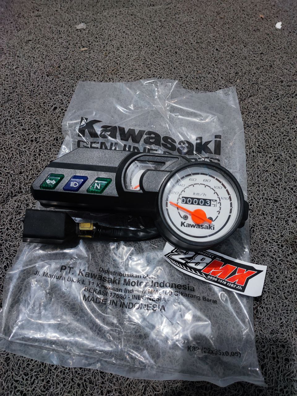 Spido Speedometer Original Asli Kawasaki KLX150 G atau KLX BF