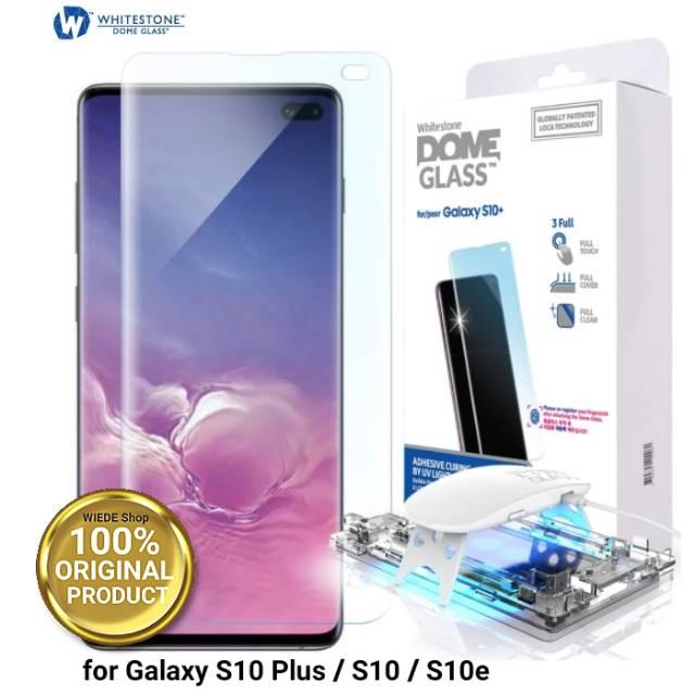 Daftar Harga Samsung Galaxy S10e S10 S10 Terbaru Juli 2019 3 WHITESTONE DOME Samsung Galaxy S10 Plus S10 S10e Tempered Glass Full Adhesive UV ORIGINAL