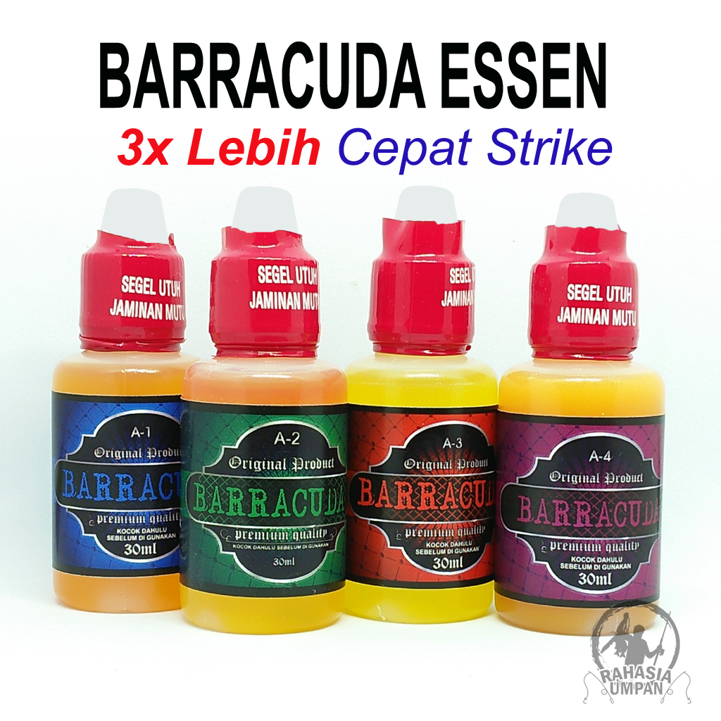 Barracuda Essen Rahasia Umpan Mancing Ikan Mas Nila Patin Lele Tawes Bawal Nilem Lazada Indonesia Barracuda Essen Rahasia Umpan Mancing Ikan Mas Nila Patin Lele Tawes Bawal Nilem Lazada Indonesia