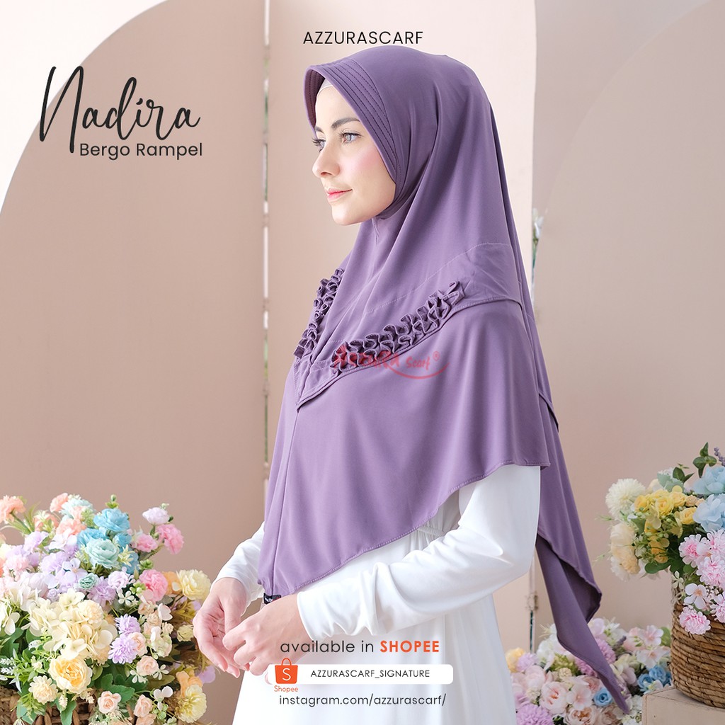 nadira hijab shopee