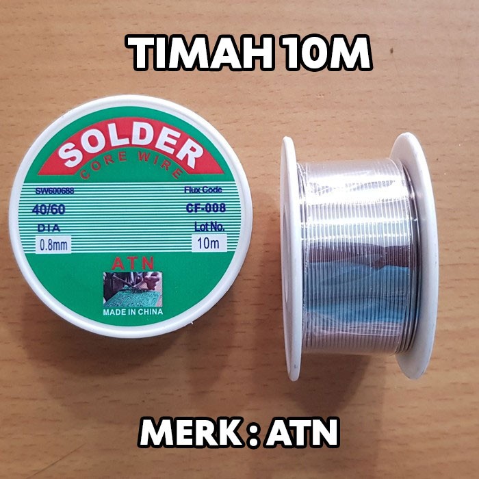 Timah Solder 10m Diameter 0.8mm Solder Wire Kawat Solder Lazada Indonesia