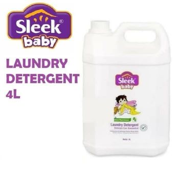 Sleek Baby Laundry Detergent Gallon 4 L Deterjen Bayi Cair