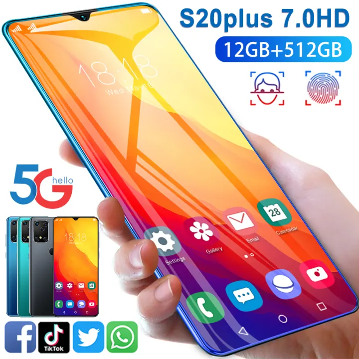 Hp 5g Indonesia Hp Terbaru 2020 S20 S20plus 12gb Ram 512gb Rom7 0 Inch 10 Cores