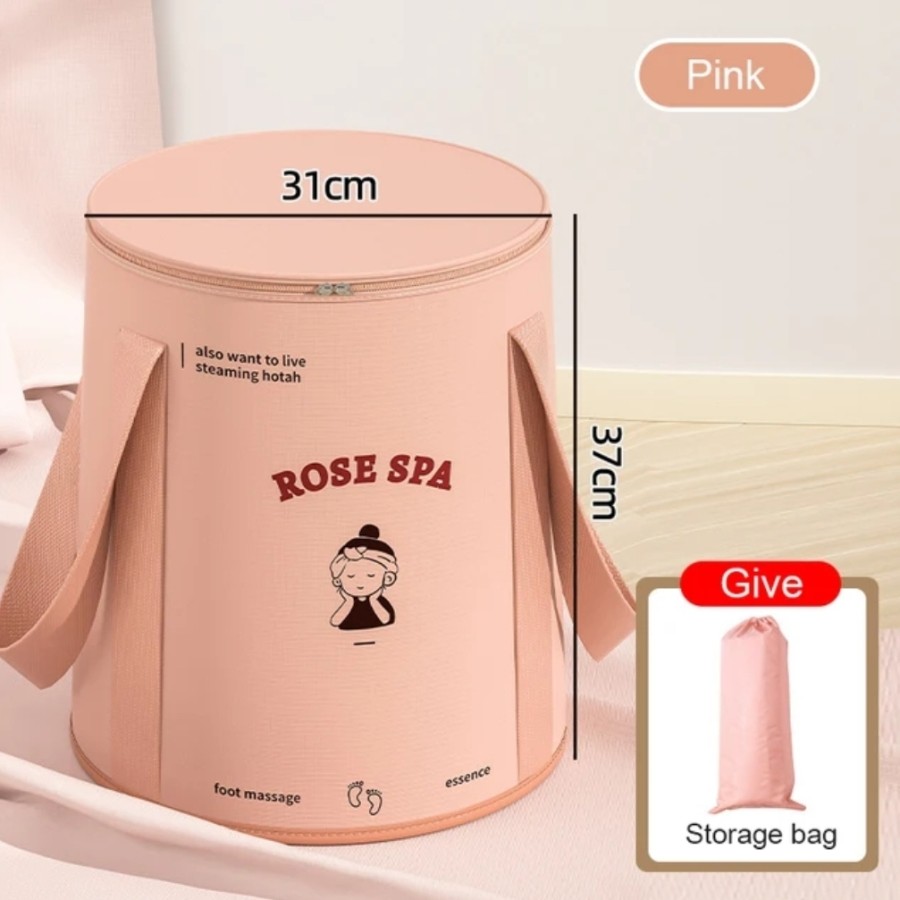 Foot Spa Bag Portable Foot Bathtub Rendam Air Panas bisa Lipat Lazada