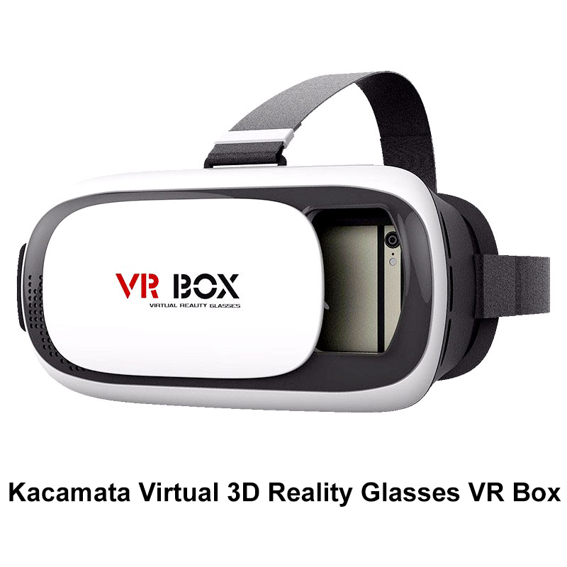 Virtual 3D Reality Glasses VR Box Smartphone / Kacamata 3D Cardboard