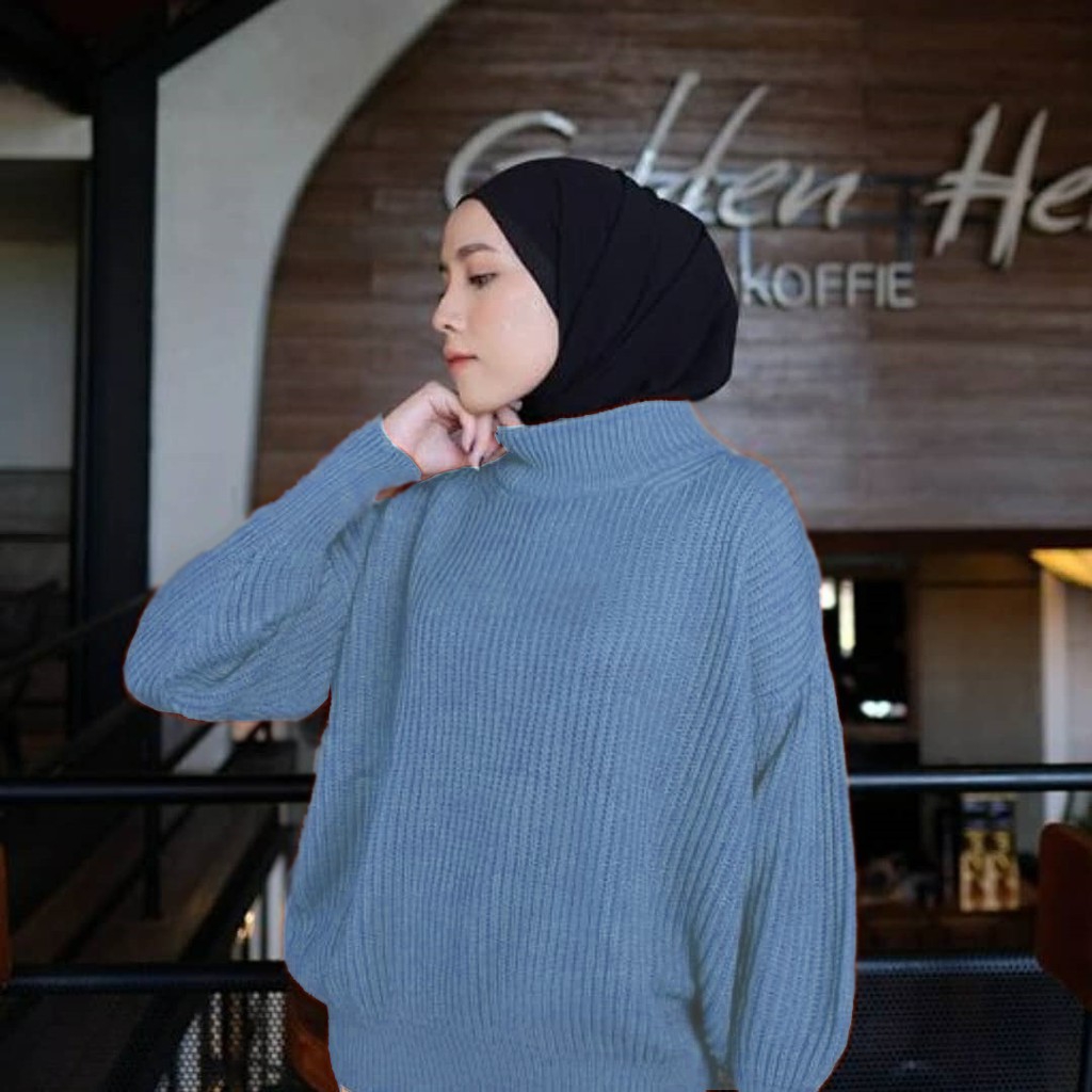 turtle neck hijab