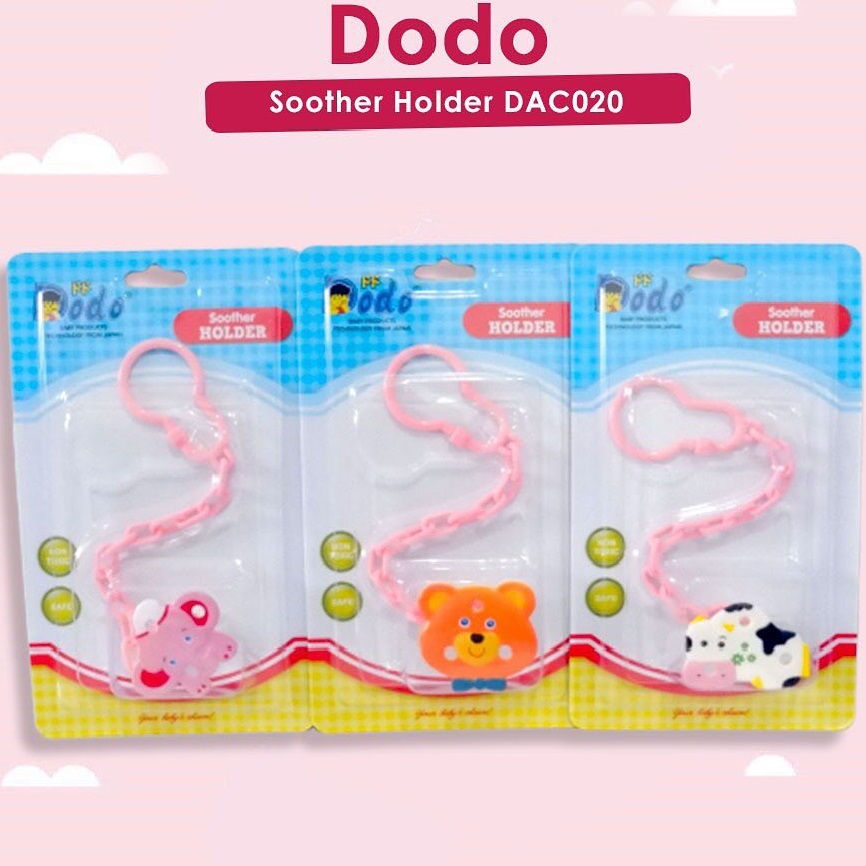 Dodo Pacifier Soother Holder DAC20 Penjepit Tali Empeng Empong Bayi