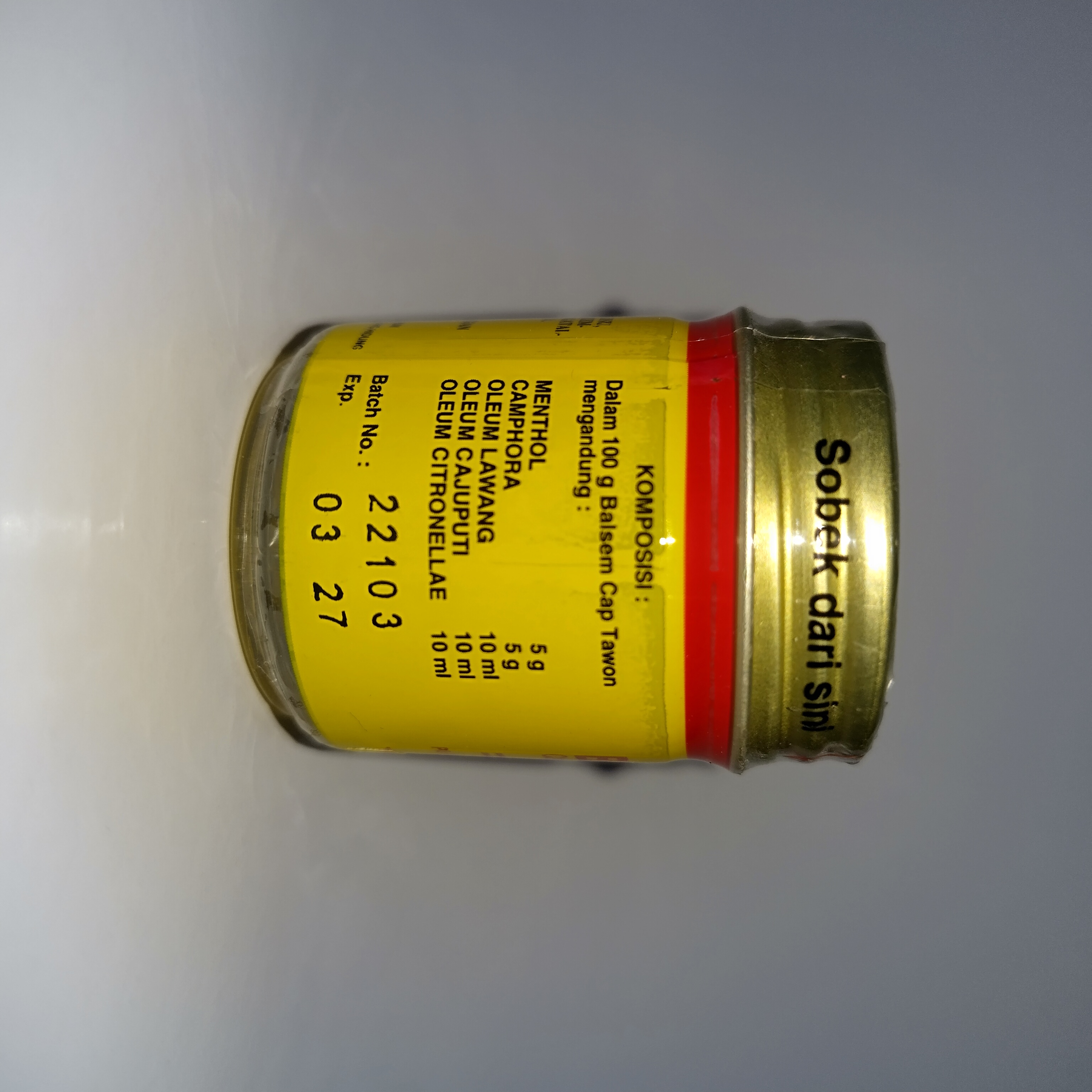 Dầu Cù Là Lửa xoa bóp BEE Indonesia 18g