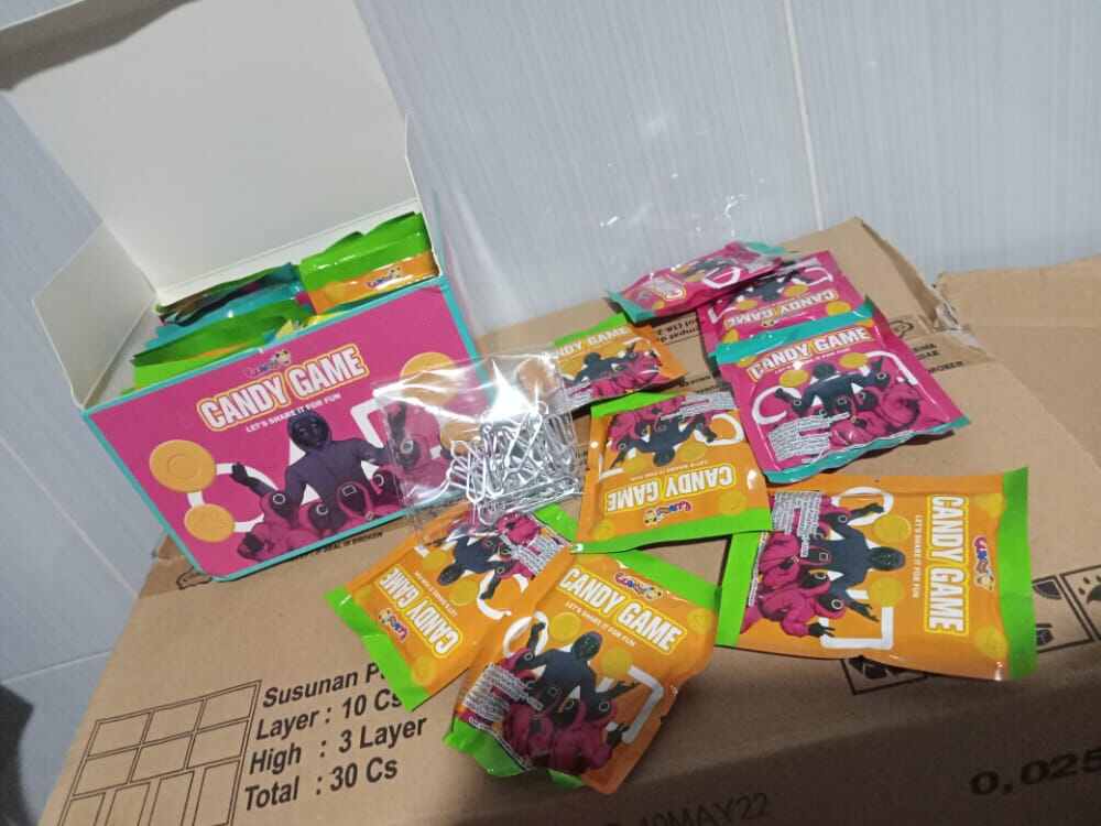 PERMEN DALGONA / PERMEN KOREA / CANDY GAME / SQUID GAME / PERMEN VIRAL