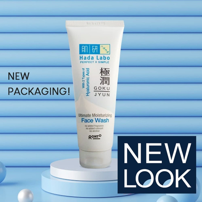 Hada Labo Gokujyun Ultimate Moisturizing Face Wash G Lazada Indonesia