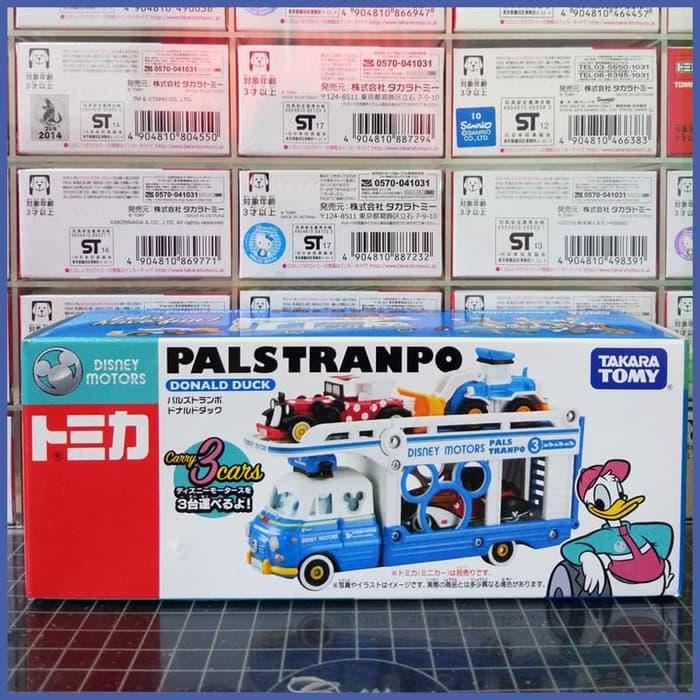 HOT PROMO!! Tomica Disney Motor Palstranpo Carry Truck Donald Duck Diecast mobil miniatur hobi diecast truck mobil sport promo diecast terlaris