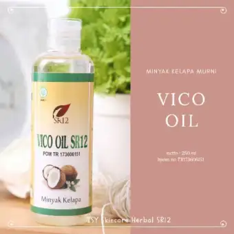 Vico Oil Sr12 250ml Ukuran Besar Bpom Vco Oil Herbal Minyak Kelapa Murni Kaya Manfaat Ibu Hamil Busui Lazada Indonesia