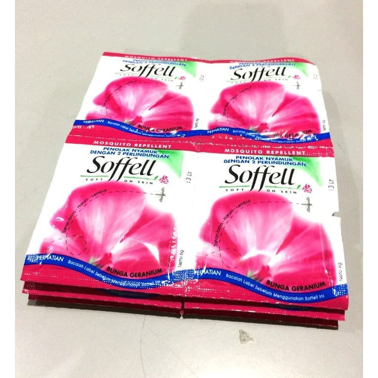 SOFFELL RENTENG ISI 12 PCS/ LOTION ANTI NYAMUK/ OBAT NYAMUK | Lazada ...