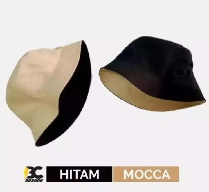 topi bucket lazada