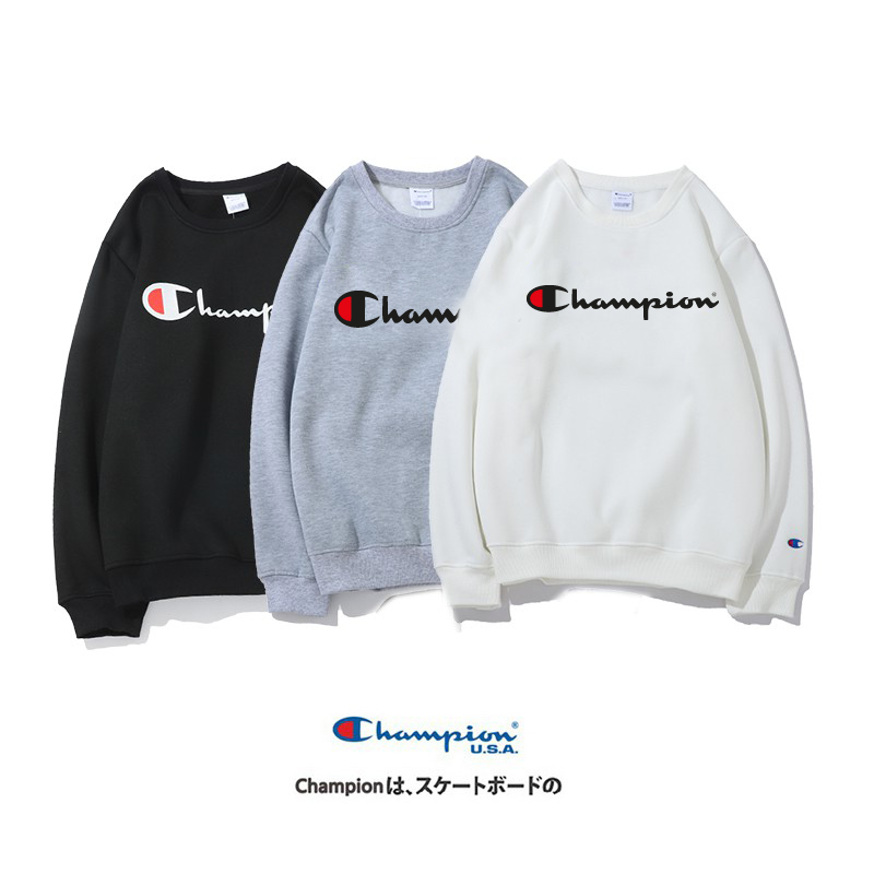 Ukuran discount crewneck champion