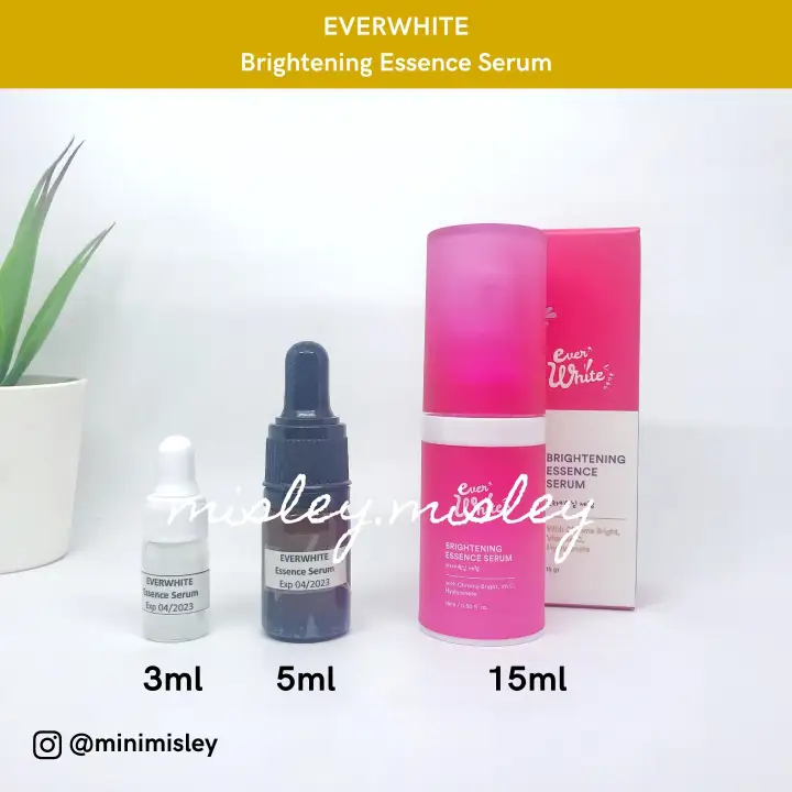 everwhite brightening essence serum harga