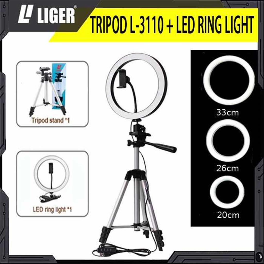 tripod 3110 with ring light