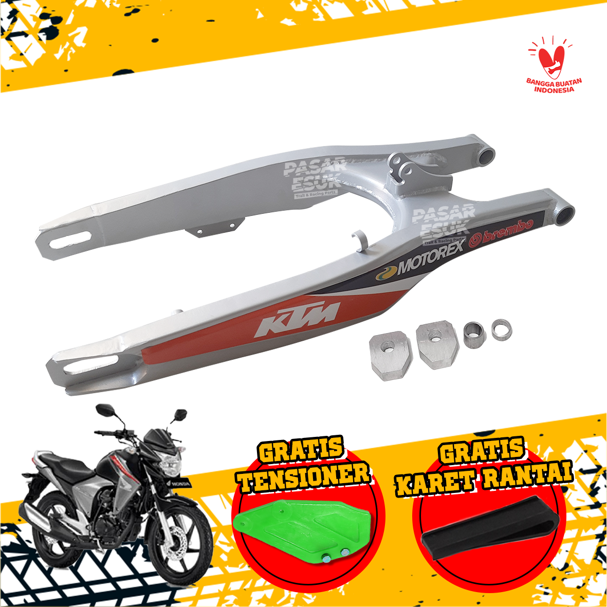 SWING ARM MEGAPRO MONO MODEL KTM LISLAS PNP MEGAPRO MONO Lazada Indonesia
