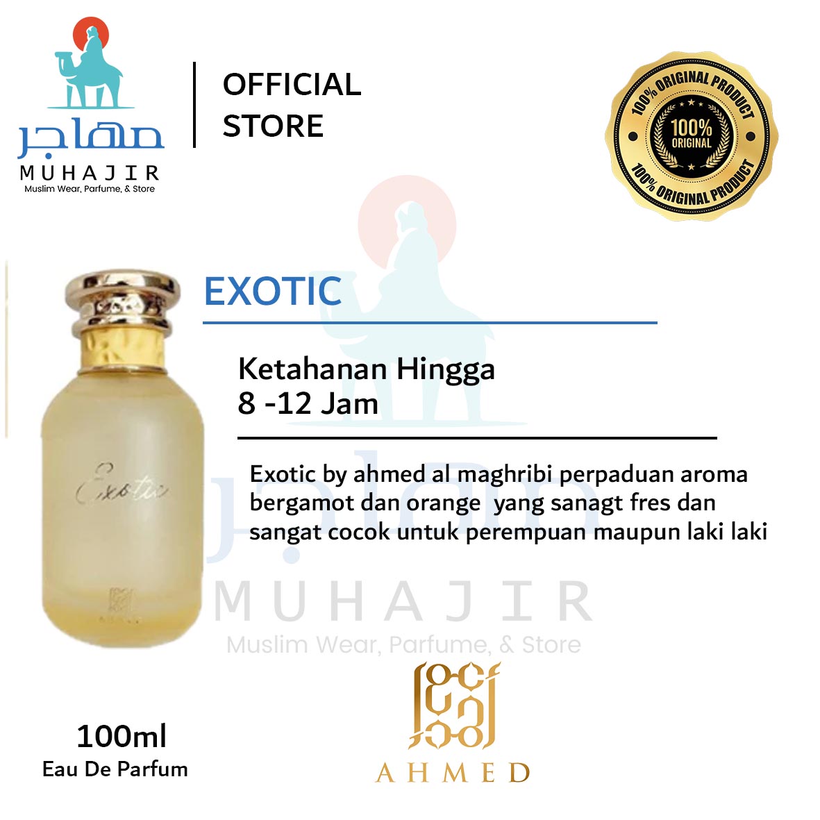 Parfum Asli Arab Original Premium Exoticby ahmed al maghribi