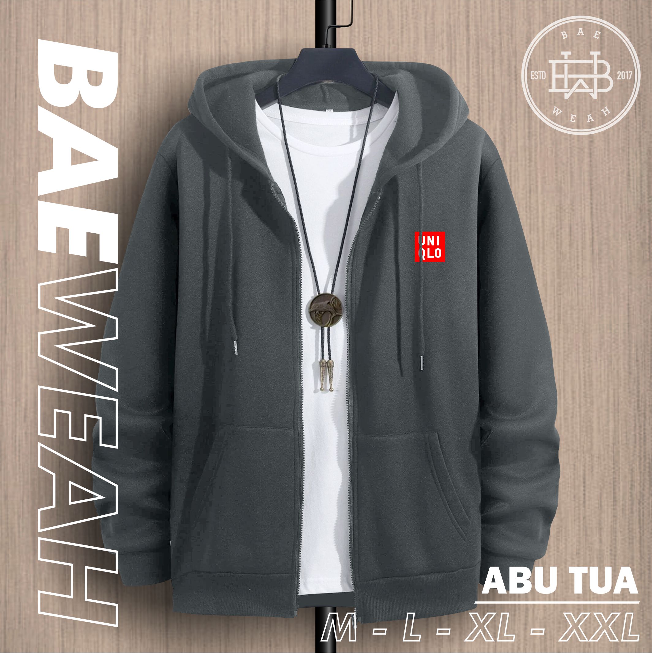 Harga jaket hot sale hoodie uniqlo