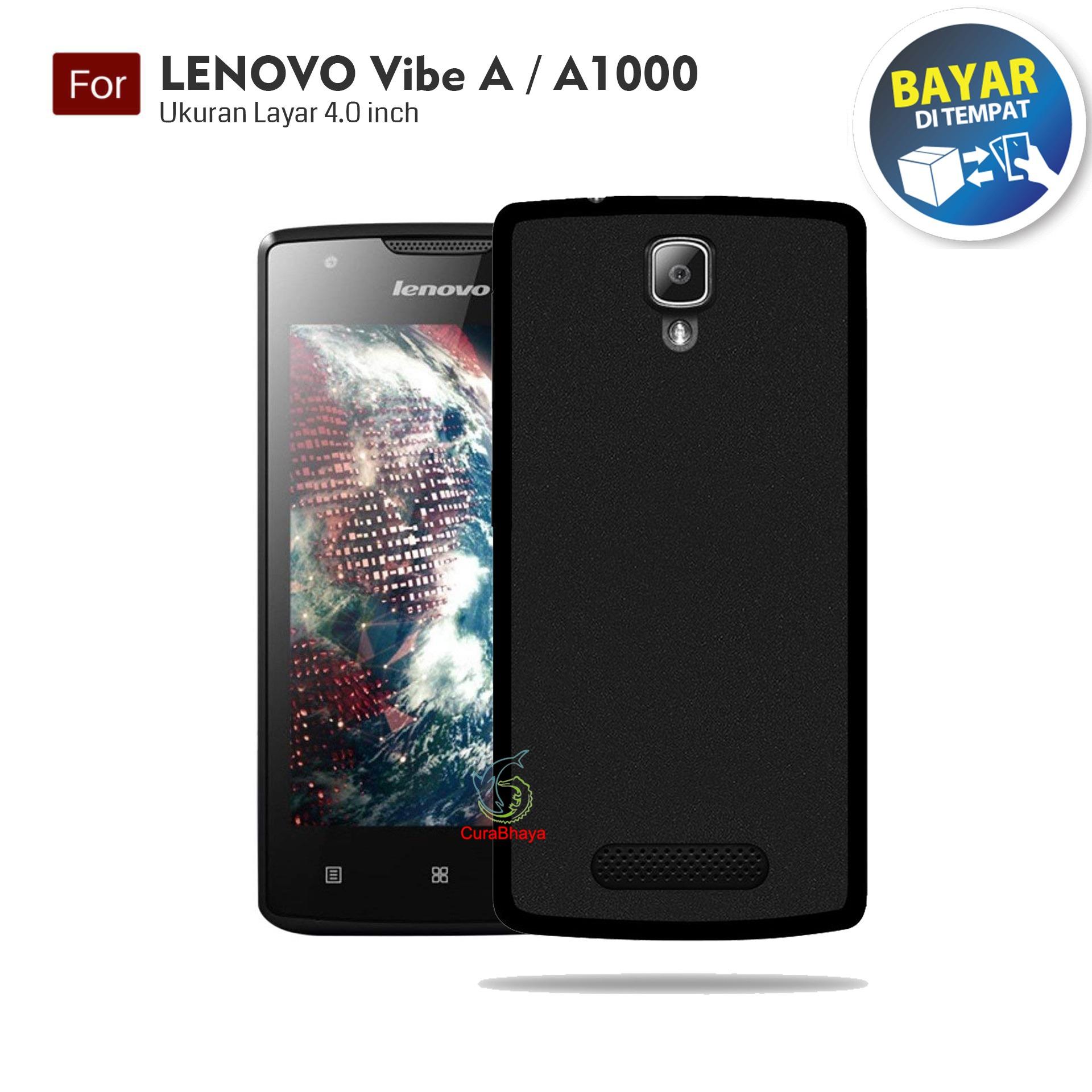 Case Slim Black Matte For Lenovo A1000 Softcase Slimmatte Lazada Indonesia