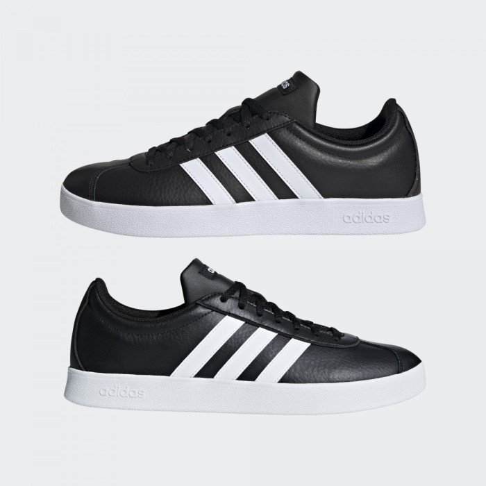 Adidas VL COURT 2.0 Black - B43814 