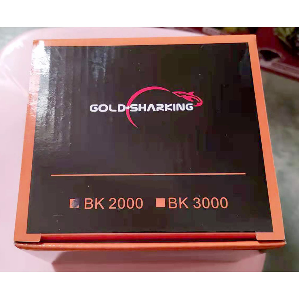 BISA COD - REEL PANCING Gold Sharking BK2000 Reel Pancing Spinning Fishing  5.2:1 Ball Bearing 13