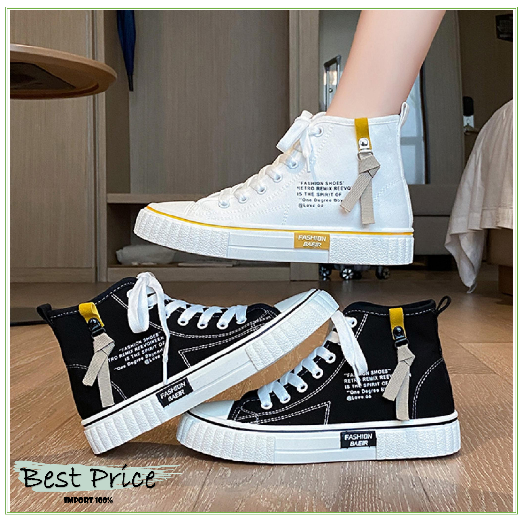 [COD/Bayar ditempat ] R99 Sepatu Sneakers Canvas Wanita Sepatu Wanita Sneakers Wanita Import Premium Quality