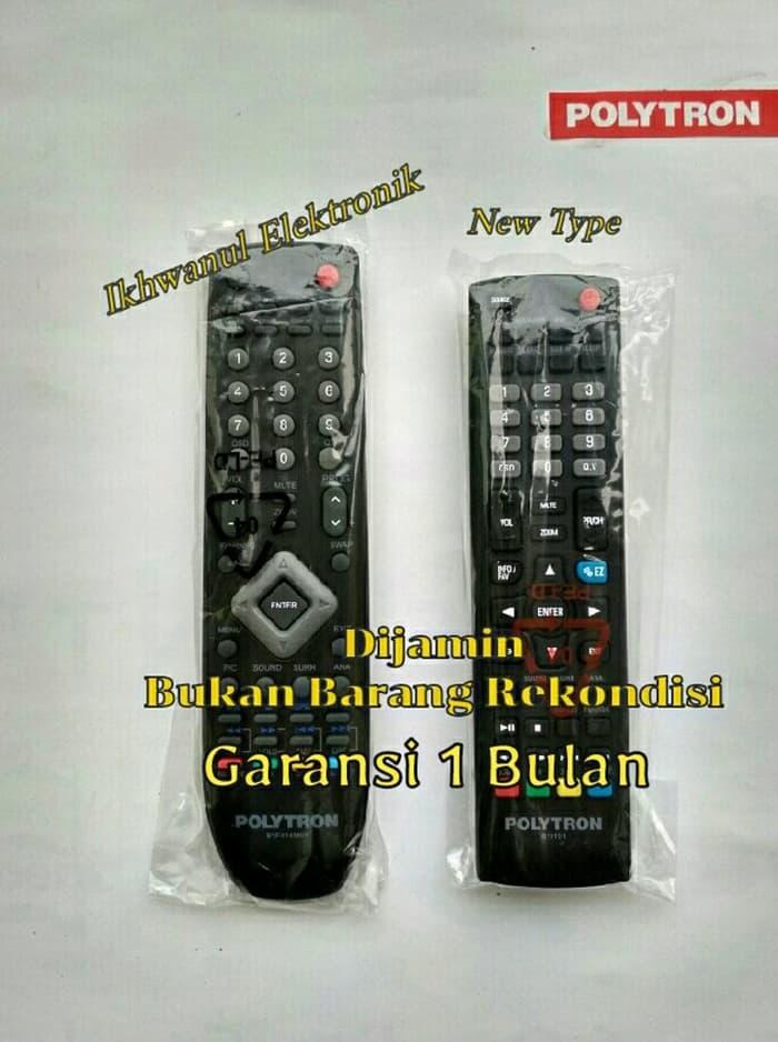 Ternama Remote ORI Remot ORIGINAL ASLI TV LED POLYTRON