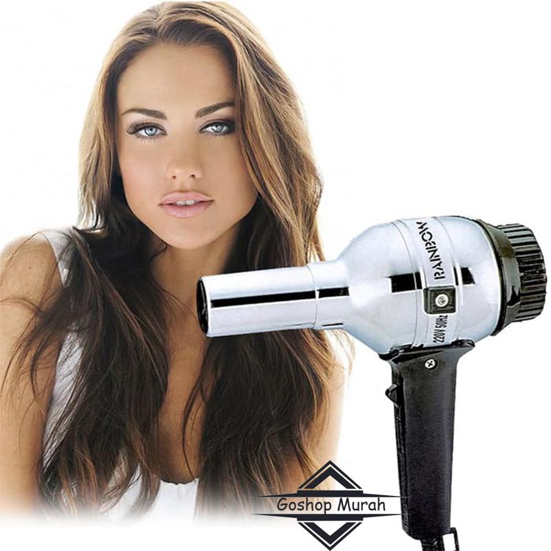 TERMURAH Rainbow Travel Hair Dryer Type 201 - Silver