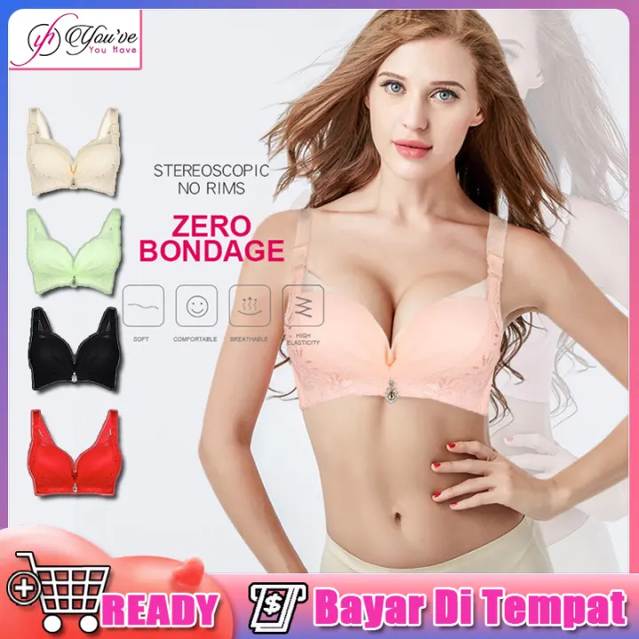 You Ve 1593 Bra Wanita Jumbo Murah Bra Wanita Import Cod Underware Wanita Renda Lingerie Wanita