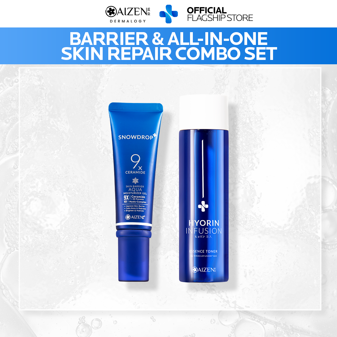Aizen - Barrier & All-in-one Skin Repair Combo Set | Lazada Indonesia