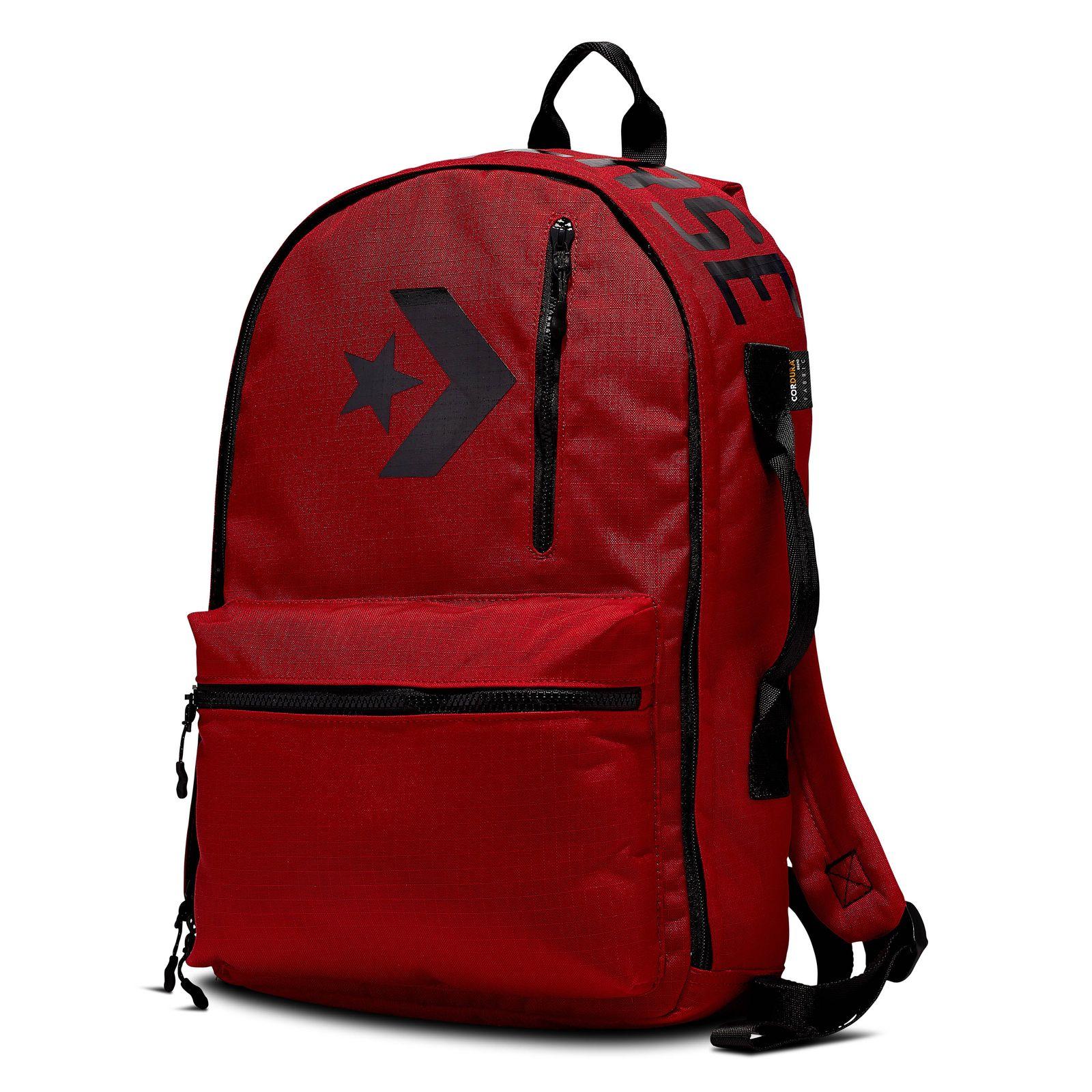 CONVERSE LIGHTWEIGHT CORDURA BP - RED/BLACK - CON16947-A01 - 10016947-A01