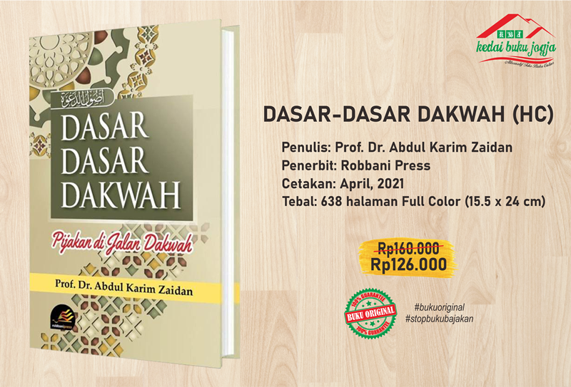 Buku DASAR-DASAR DAKWAH (HC) - Prof. Dr. Abdul Karim Zaidan | Lazada ...