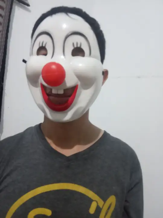 Topeng Badut Happy Clown Membeli Jualan Online Topeng Rambut Palsu Dengan Harga Murah Lazada Indonesia