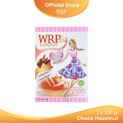 WRP Low Fat Milk Choco Hazelnut 200G - Minuman Diet Pelangsing