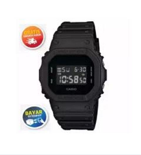 CASIO JAM TANGAN PRIA WANITA DW5600 SPORT, JAM TANGAN PRIA KASUAL FASHION DIGITAL FULL BLACK KARET ANTI AIR FORMAL TERBARU JAM TANGAN SPORT TERBARU 2019 JAM TANGAN ANTI AIR TERBARU 2019