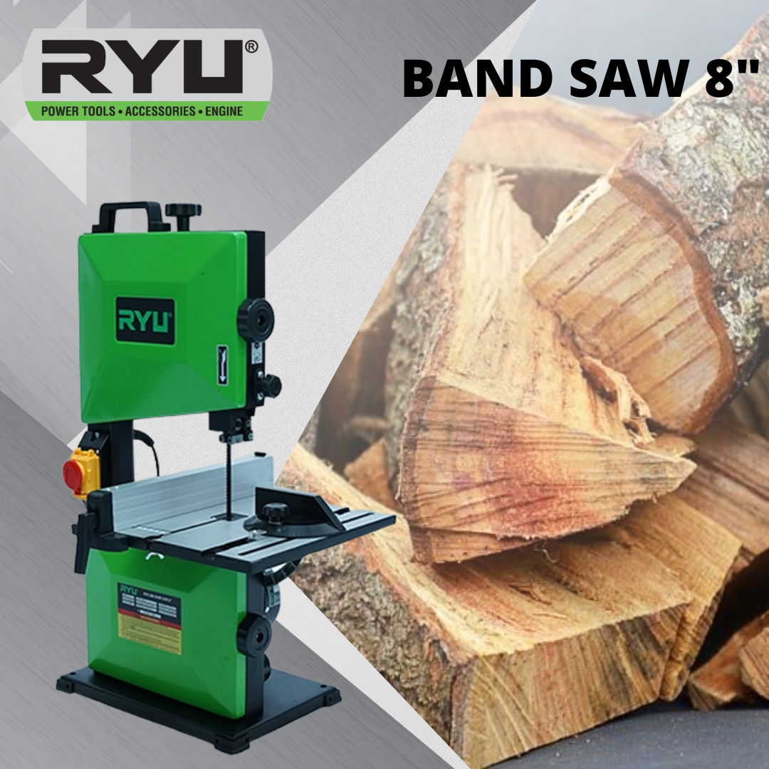 Tekiro Ryu Mesin Band Saw Inch Gergaji Kayu Bandsaw Ukir Triplek