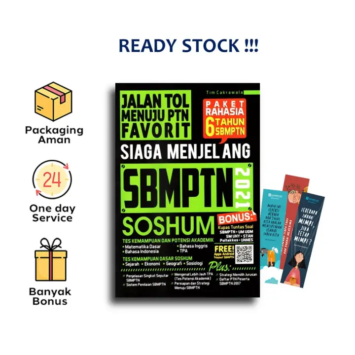 Siaga Menjelang Sbmptn 2021 Soshum Jalan Tol Menuju Ptn Favorit Cakrawala Lazada Indonesia