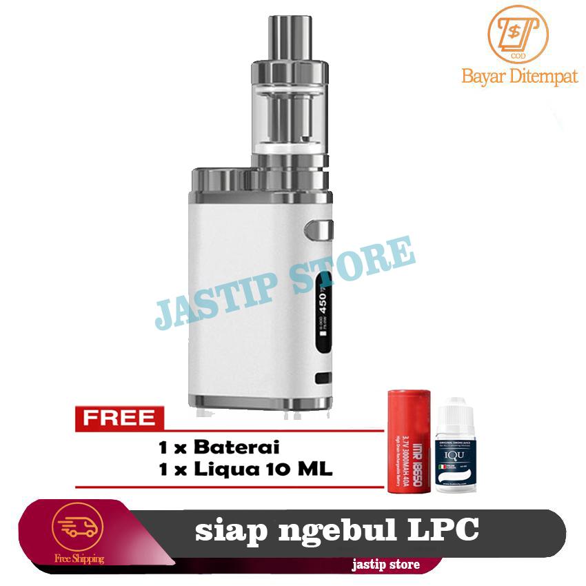 Jastip - Paket Murah Siap Ngebul EL PC Vape / Rokok Elektirk Murah 75 W 5V Stater Kit + Free E-Liquid + Free Baterai Jastip - Paket Murah Siap Ngebul EL PC Vape / Rokok Elektirk Murah 75 W 5V Stater Kit + Free E-Liquid + Free Baterai