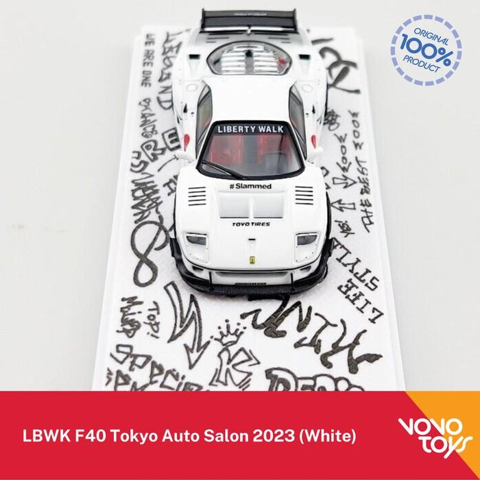 スターモデル F40 lbwk ホワイト 1/64 StarModel 1:64 LBWK Ferrari F40 White(PRE-ORDER) Igniti – Little